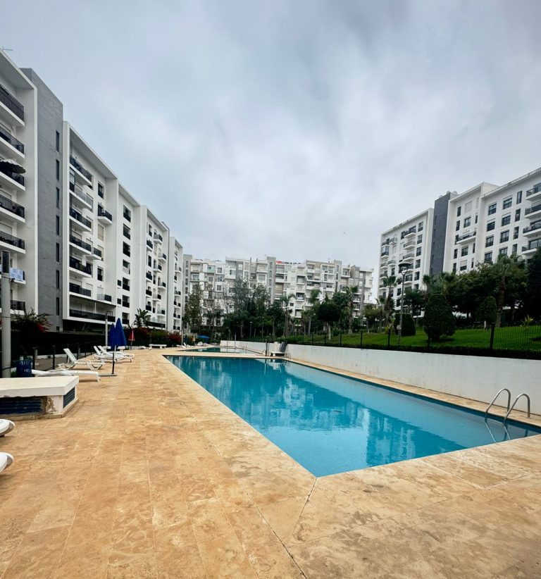 منظر عام لمناطق سكنية راقية في الرباط