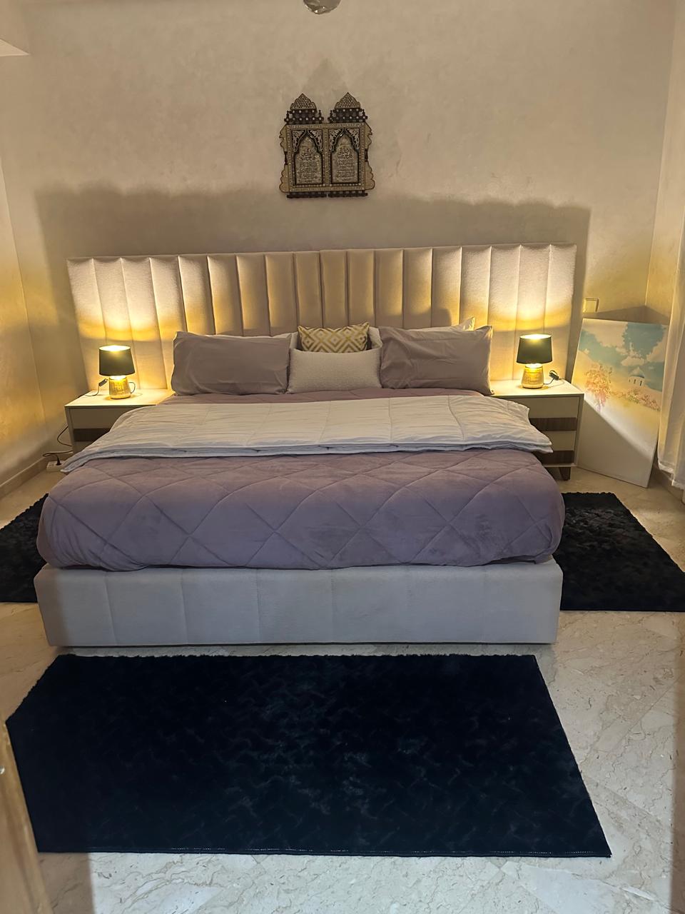 Appartement neuf meublé à louer à Hay Riad – Terrasse et piscine